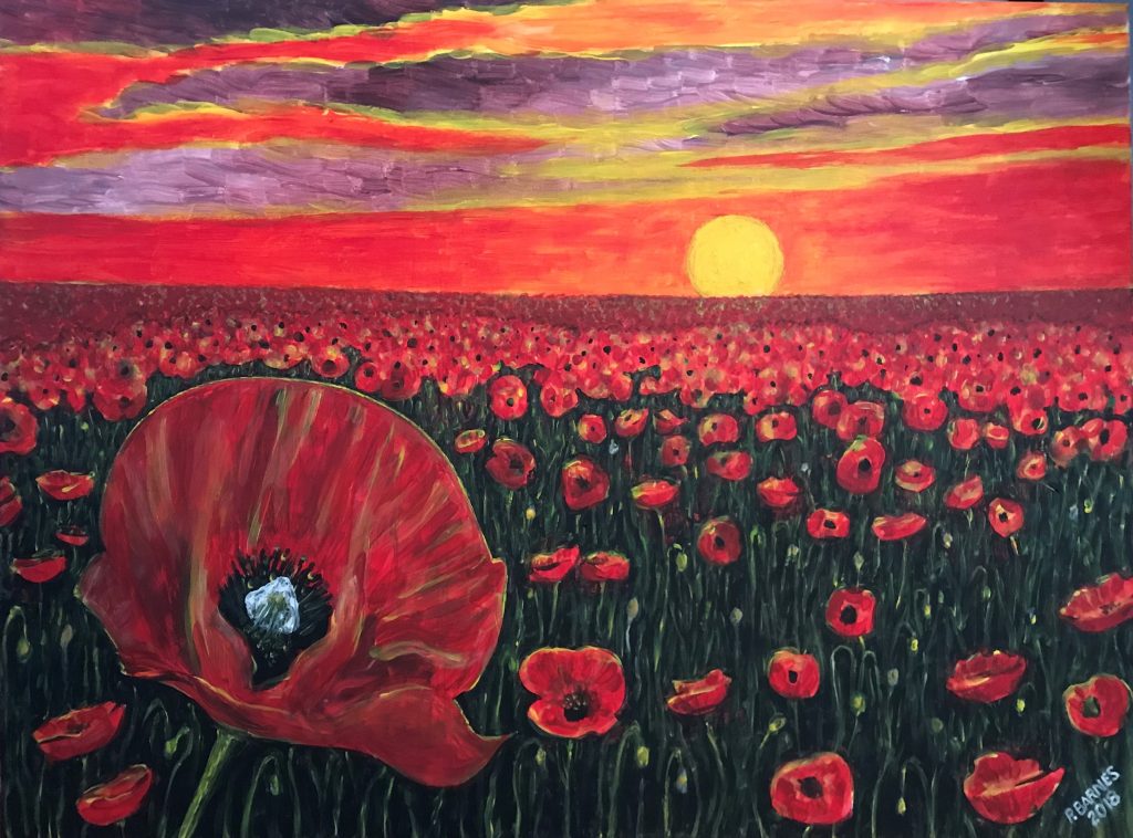 Poppies Lest We Forget