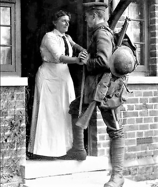 Soldier Returning Home WW1 Article
