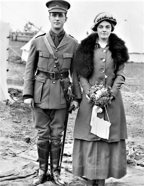 WW1 Wedding Australian Photograph